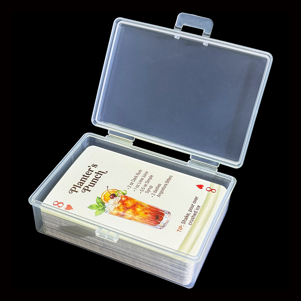 Cocktail Recipe Book - Baraja de 54 Cartas con Recetas