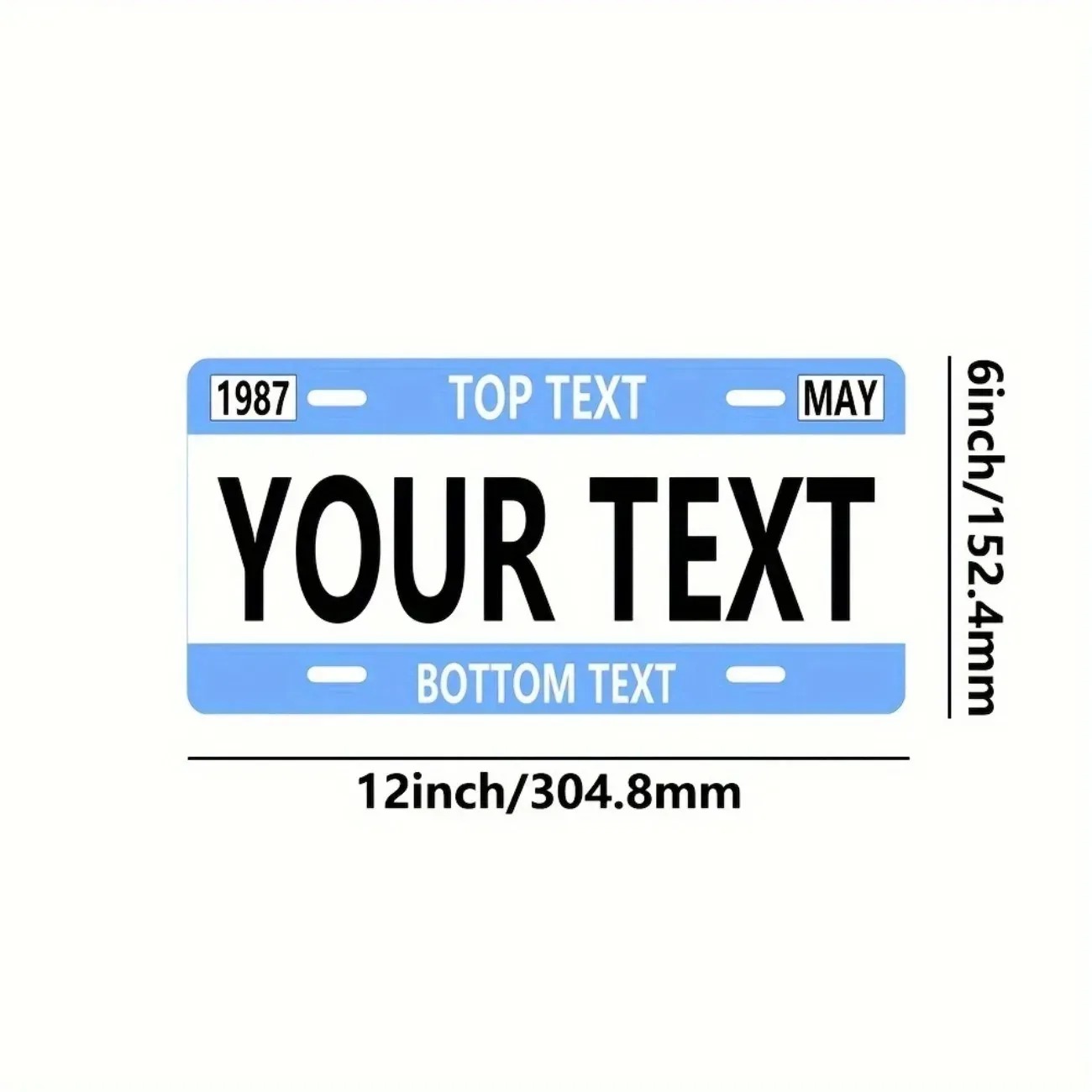 Home Bar Signs - [2D Plano] Placa Metálica Personalizable con