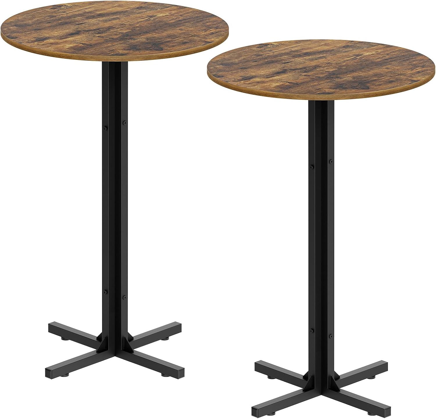 Home Bar And Counter - Juego de 2 mesas de bar