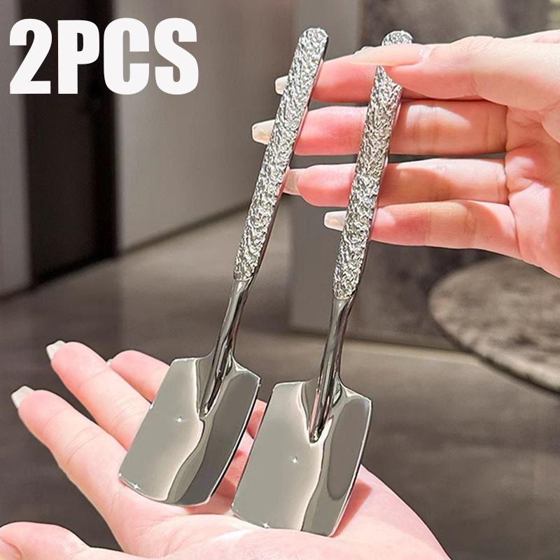 Ice Pick Pick - Pala de acero inoxidable, cuchara, martillo,