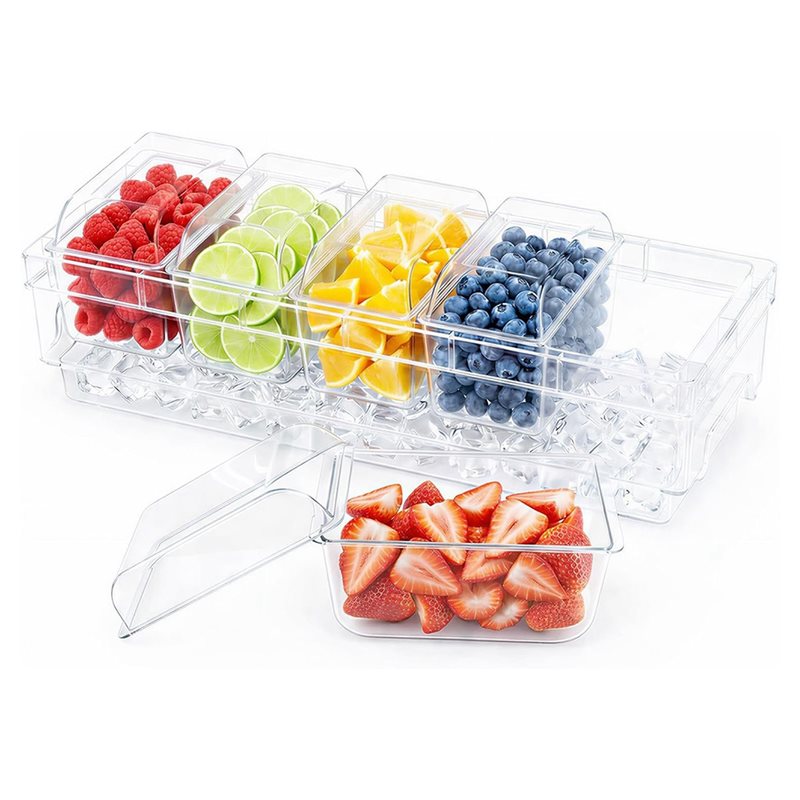 Garnish Tray Set - ABGH - Juego de Servicio para