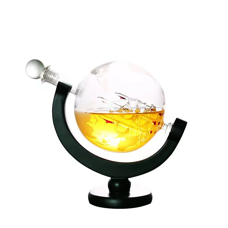 Juego de vasos de whisky, Glob - Decanter Globe Set reseña y precio