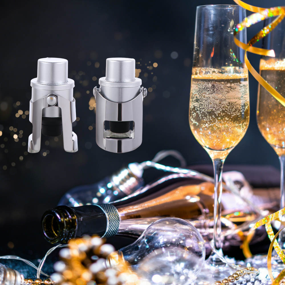 2 tapones de vacío para champá - Wine Preservation Pump reseña y precio
