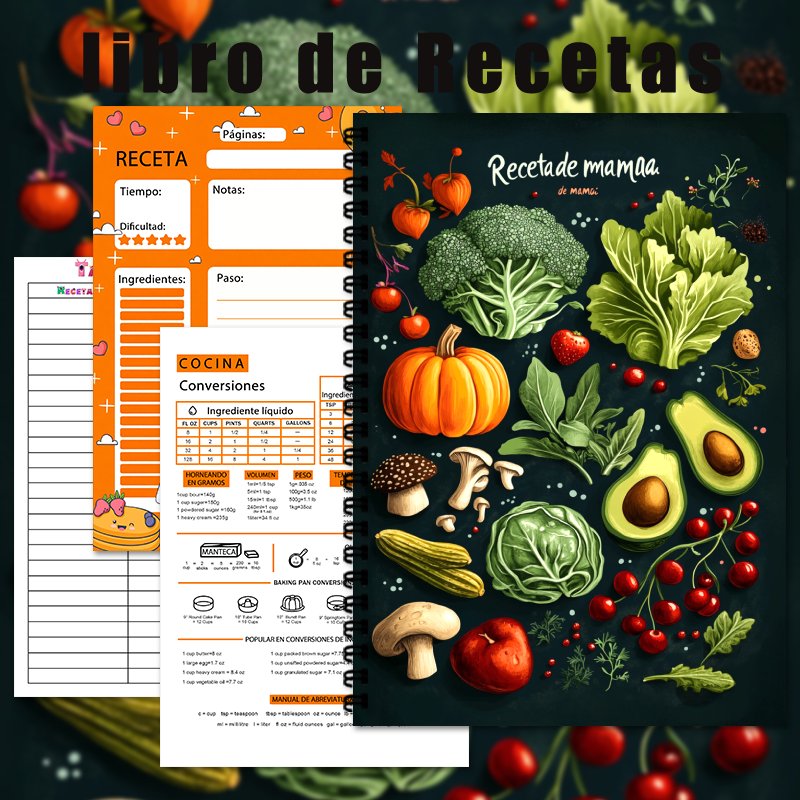 Libro de cocina en español A5, - Cocktail Recipe Book reseña y precio