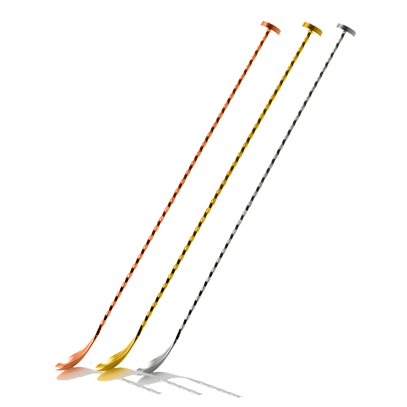 Cuchara de cóctel de acero ino - Bar Spoon Twisted reseña y precio