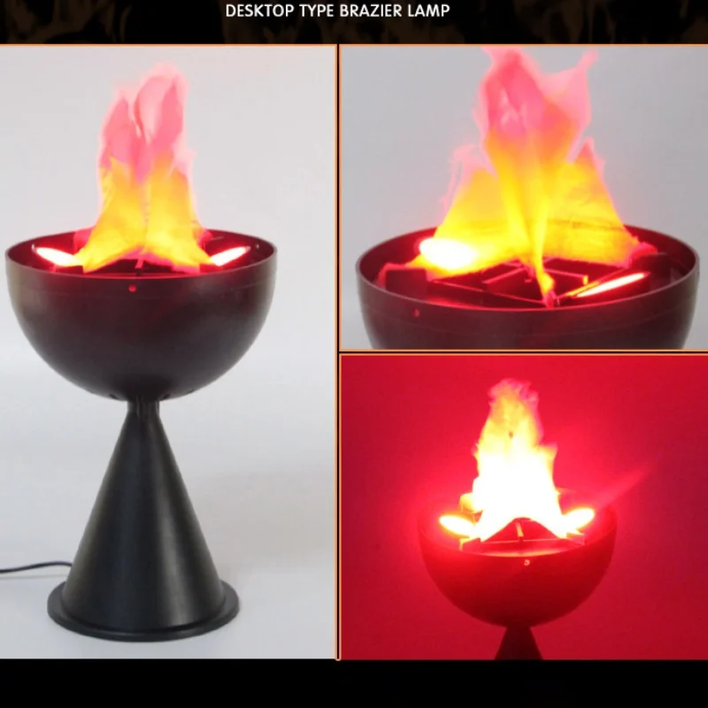 Lámpara de Llama Falsa 3D, Sim - Home Bar Signs reseña y precio