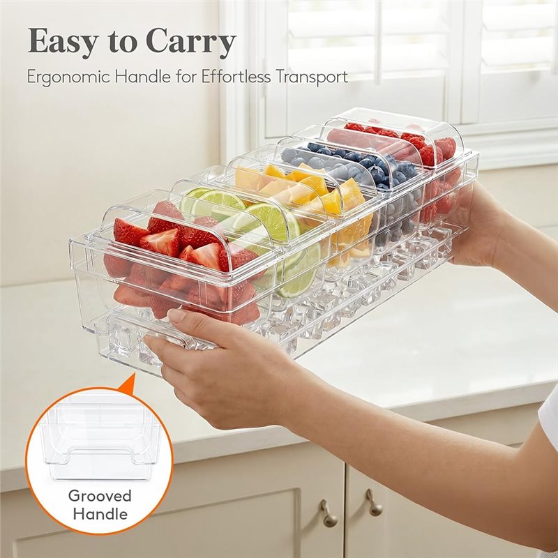 BAAR - Recipientes refrigerado - Garnish Tray Set reseña y precio