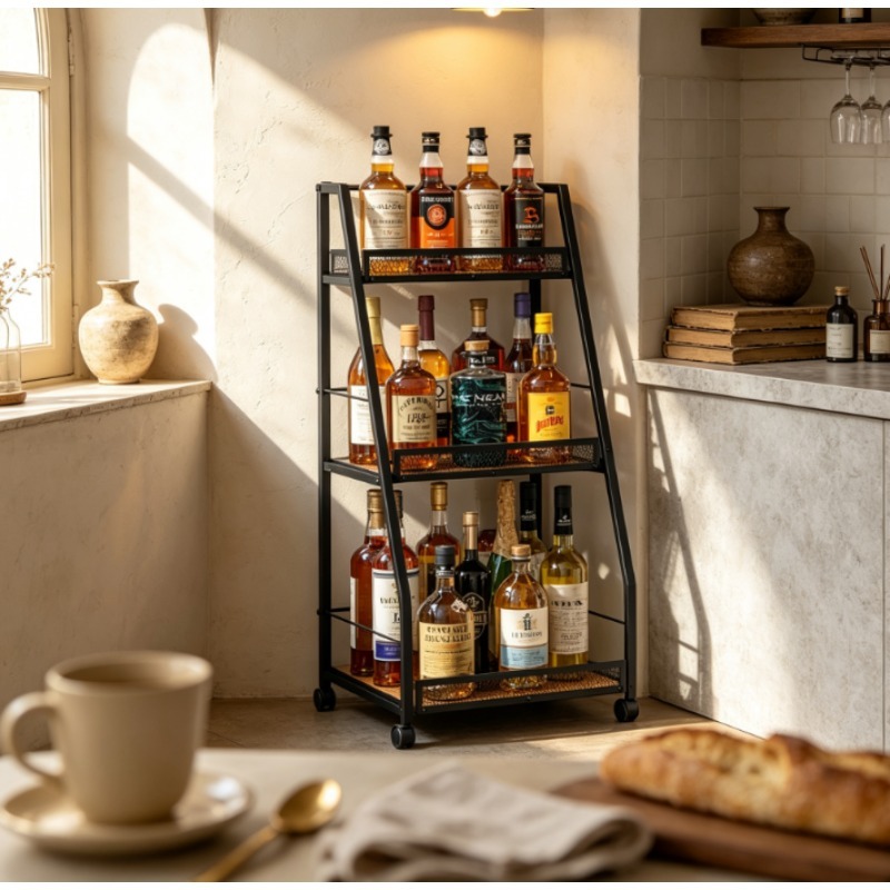 Estante para Botellas de Vino  - Home Bar Shelves reseña y precio