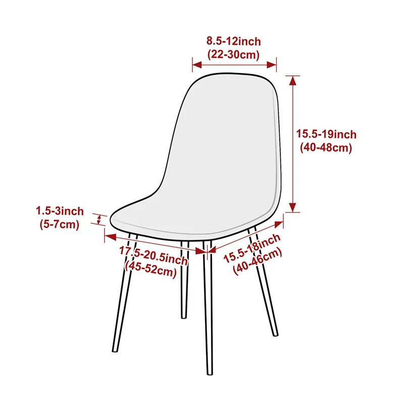 1 funda para silla Jacqaurd, f - Home Bar Lounge reseña y precio